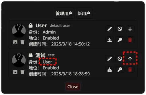 提升用户权限